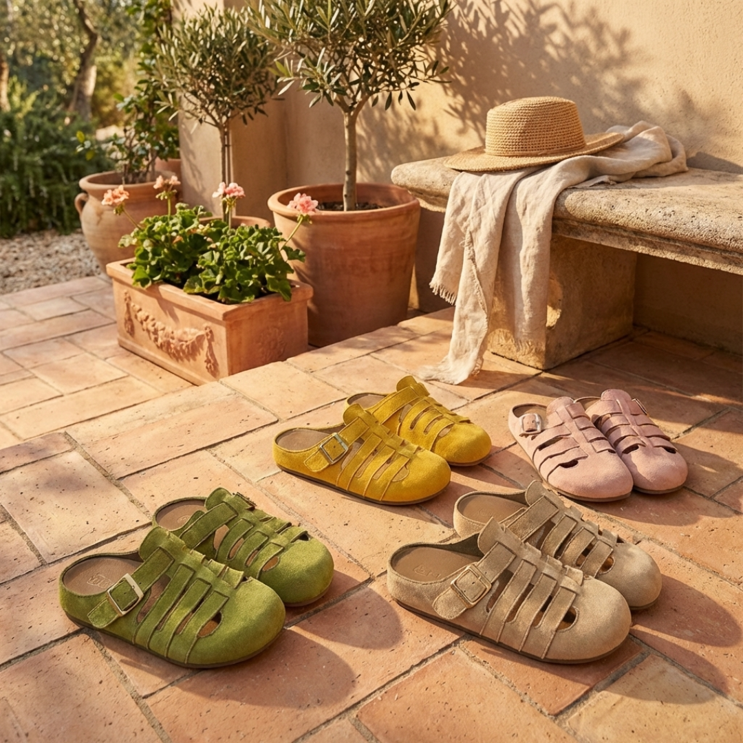 Emma | Comfort Slip-On Mule Sandals
