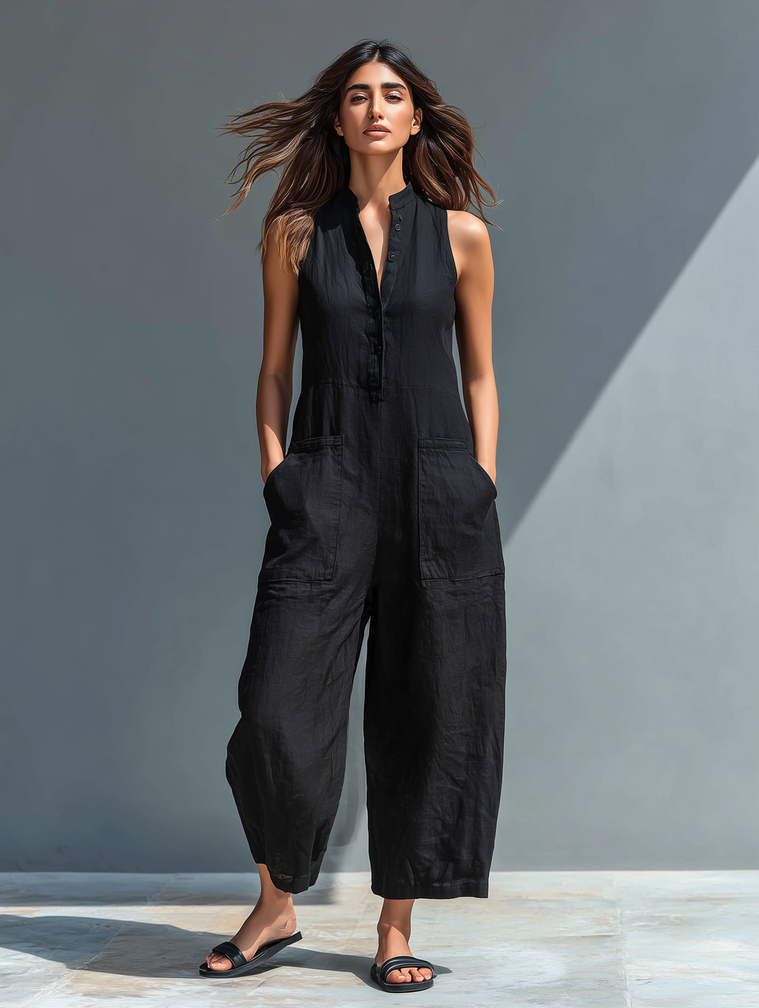 Charlene | Elegant Sleeveless Jumpsuit