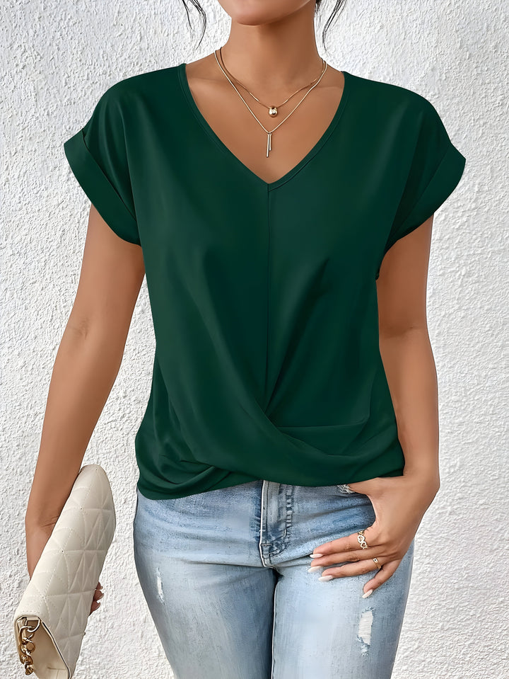 Mary | Elegant V-Neck Top