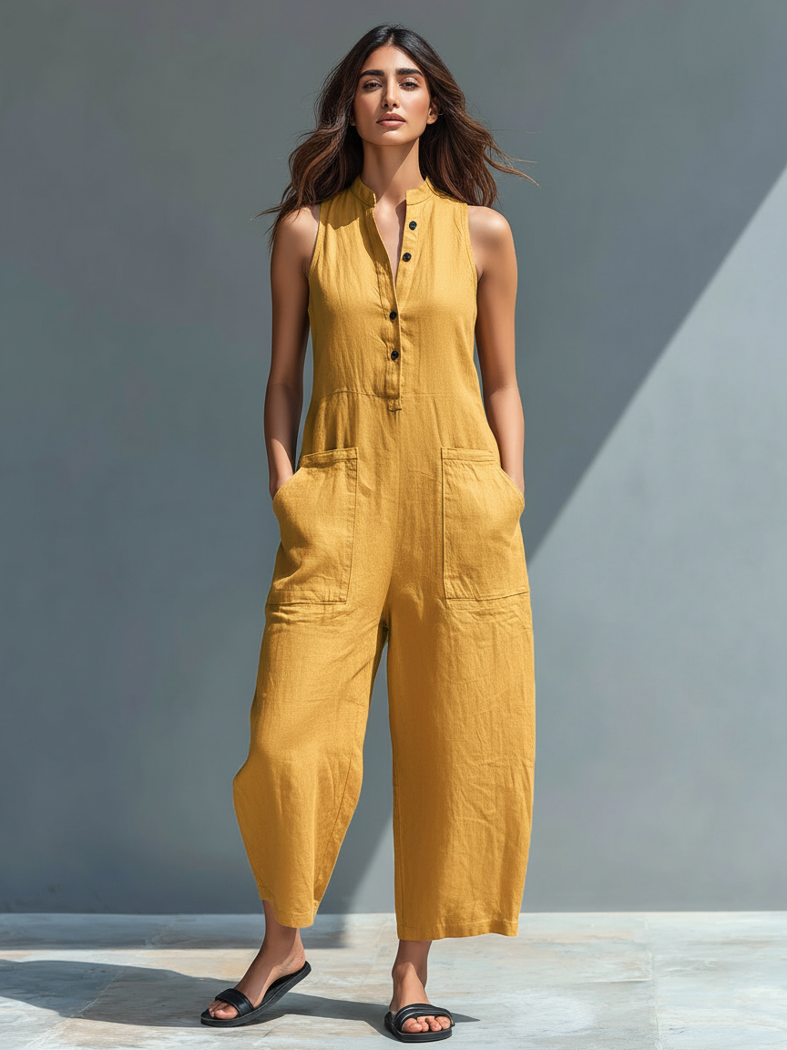 Charlene | Elegant Sleeveless Jumpsuit
