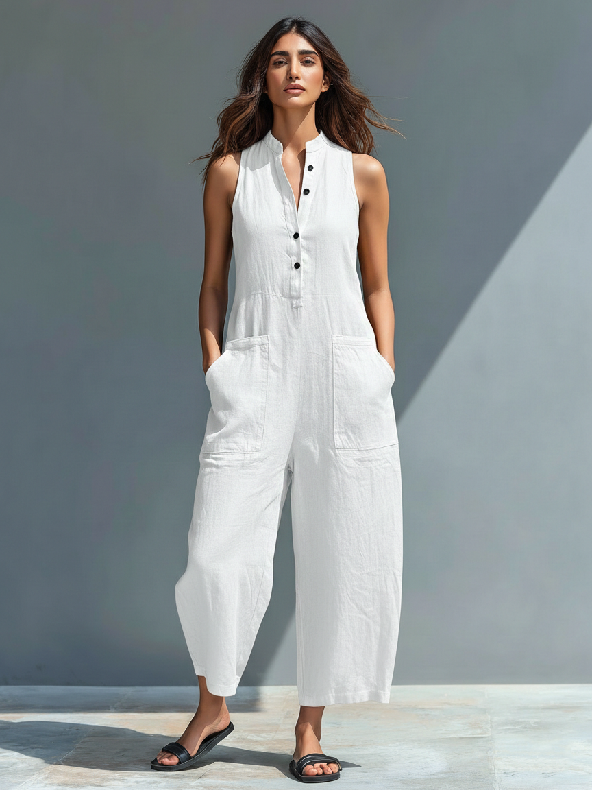 Charlene | Elegant Sleeveless Jumpsuit