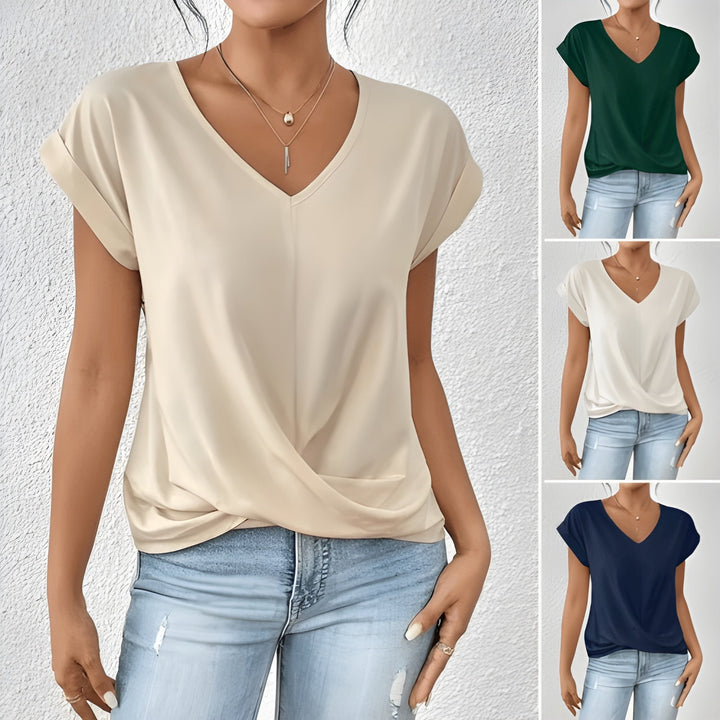 Mary | Elegant V-Neck Top