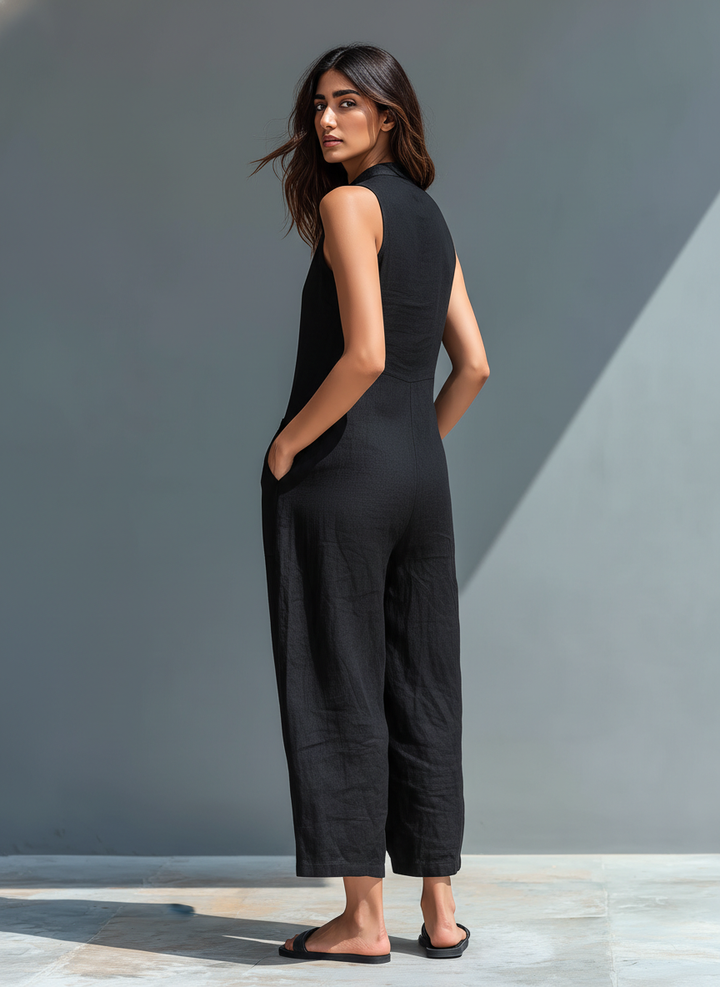 Charlene | Elegant Sleeveless Jumpsuit