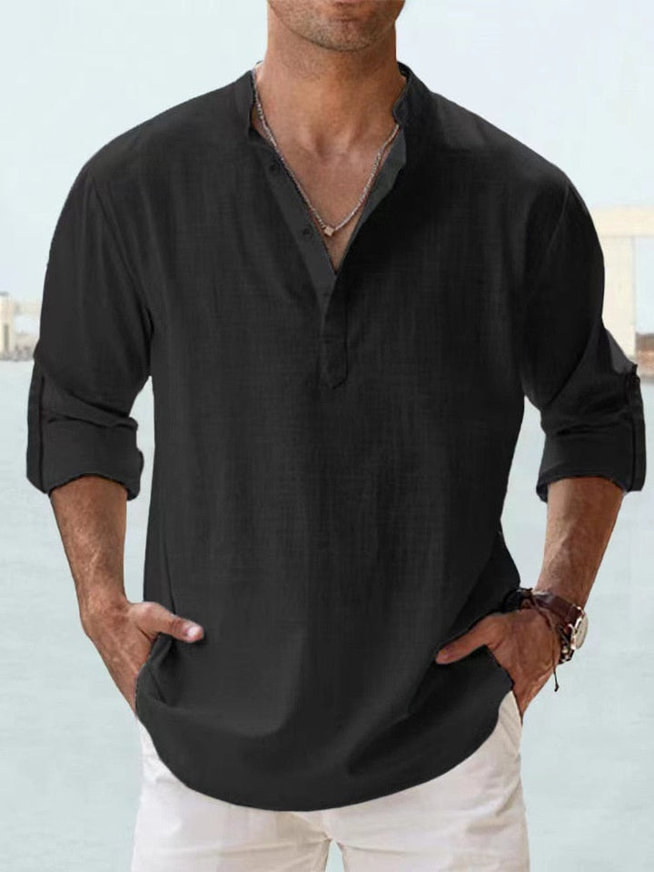 Jason™ | Breathable Linen Shirt