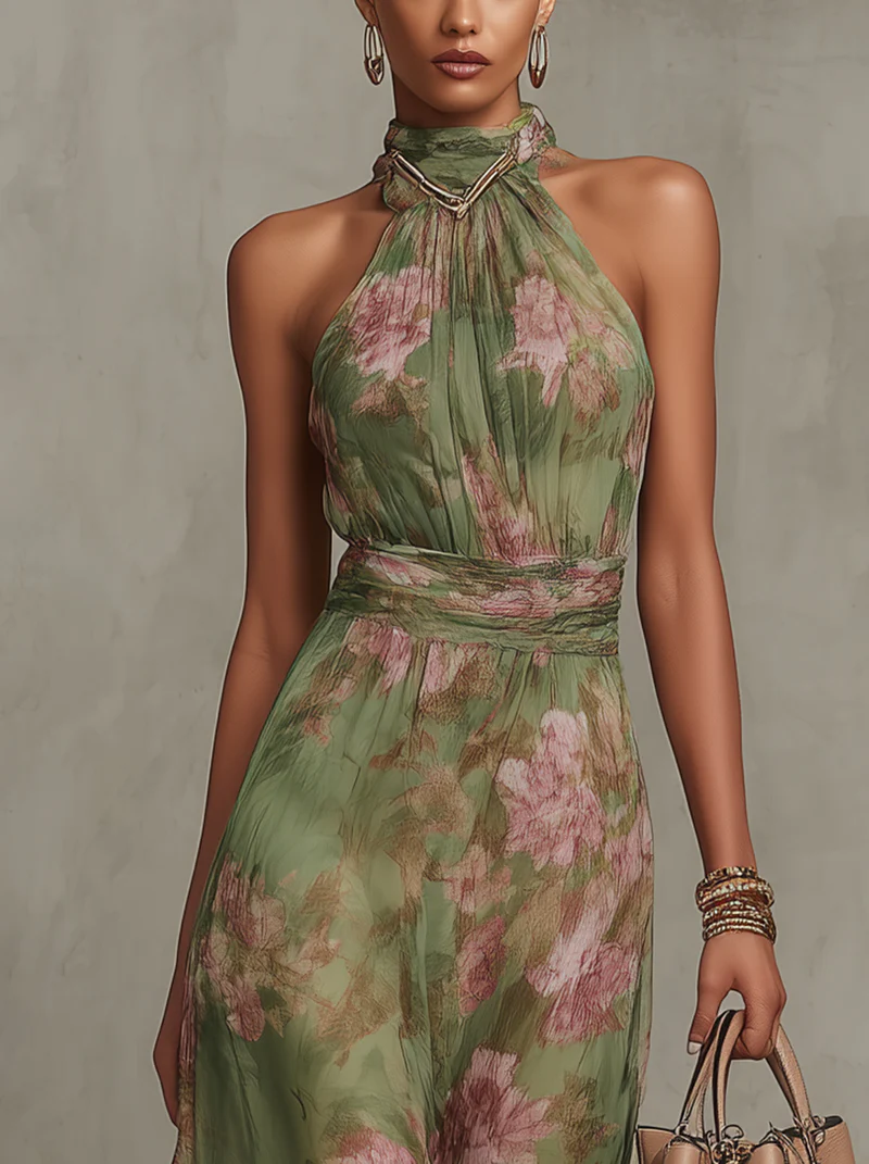 Claudia | Elegant Floral Summer Dress