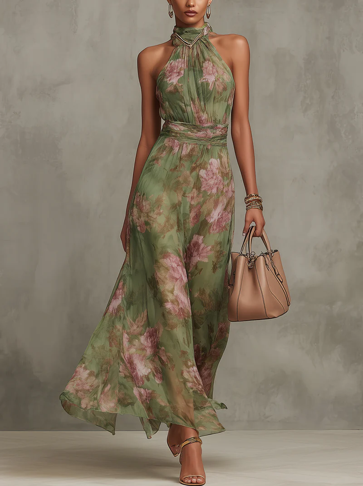 Claudia | Elegant Floral Summer Dress