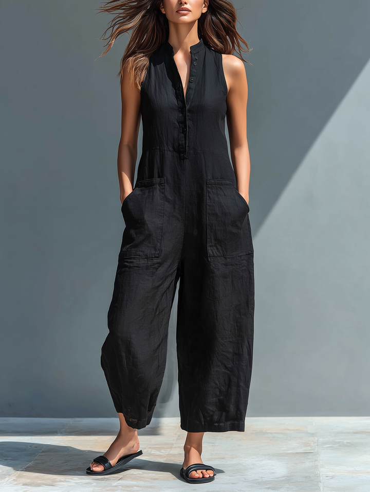 Charlene | Elegant Sleeveless Jumpsuit