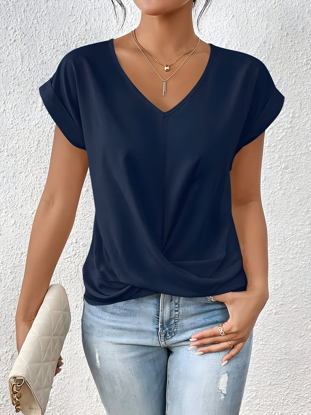 Mary | Elegant V-Neck Top