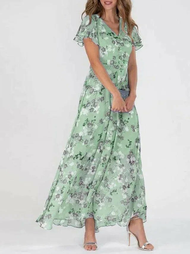 Vicky - Glamorous Tummy Covering Dress